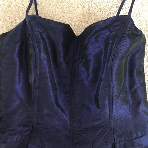 Vintage navy gown - Picture 3 of 4